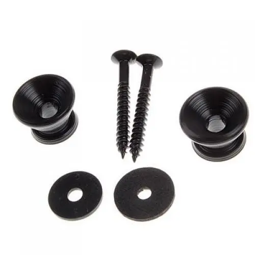 Горячее предложение 2 x Черный ремешок для электроакустической гитары бас | Спорт