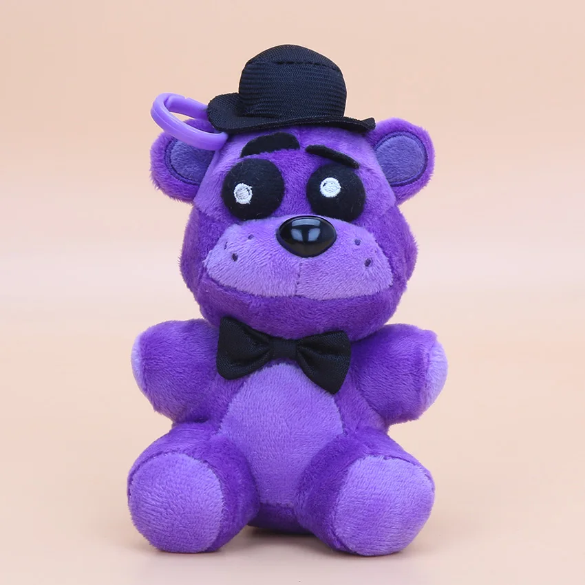 16 шт./компл. 14 см пять ночей у Фредди FNAF плюшевые Foxy Бонни и Чика Золотой кошмар игрушка Фредди брелок подвесные плюшевые игрушки