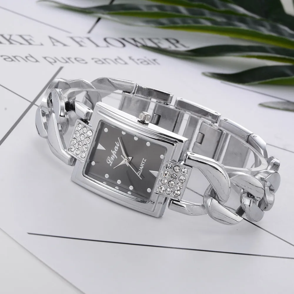 Женские часы zegarek damski bayan kol saati relojes para LVPAI Vente chaude De Mode De Lux Femmes Montre Femmes браслет
