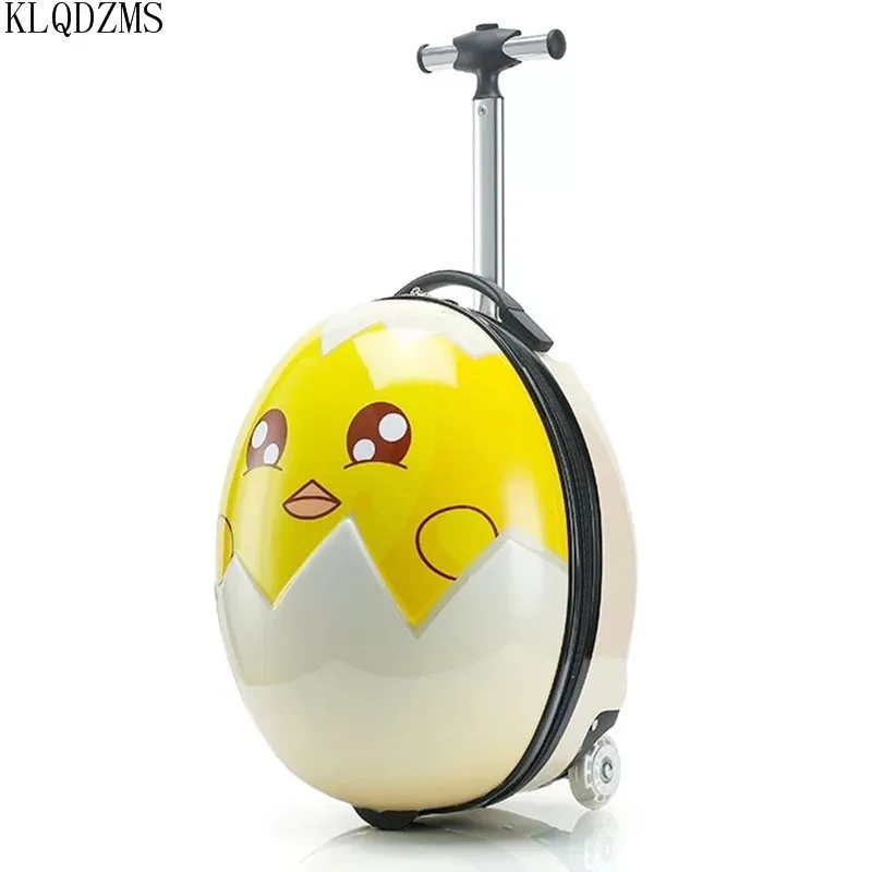 Милый чехол KLQDZMS с животными Детский чемодан на колесиках Спиннер детские