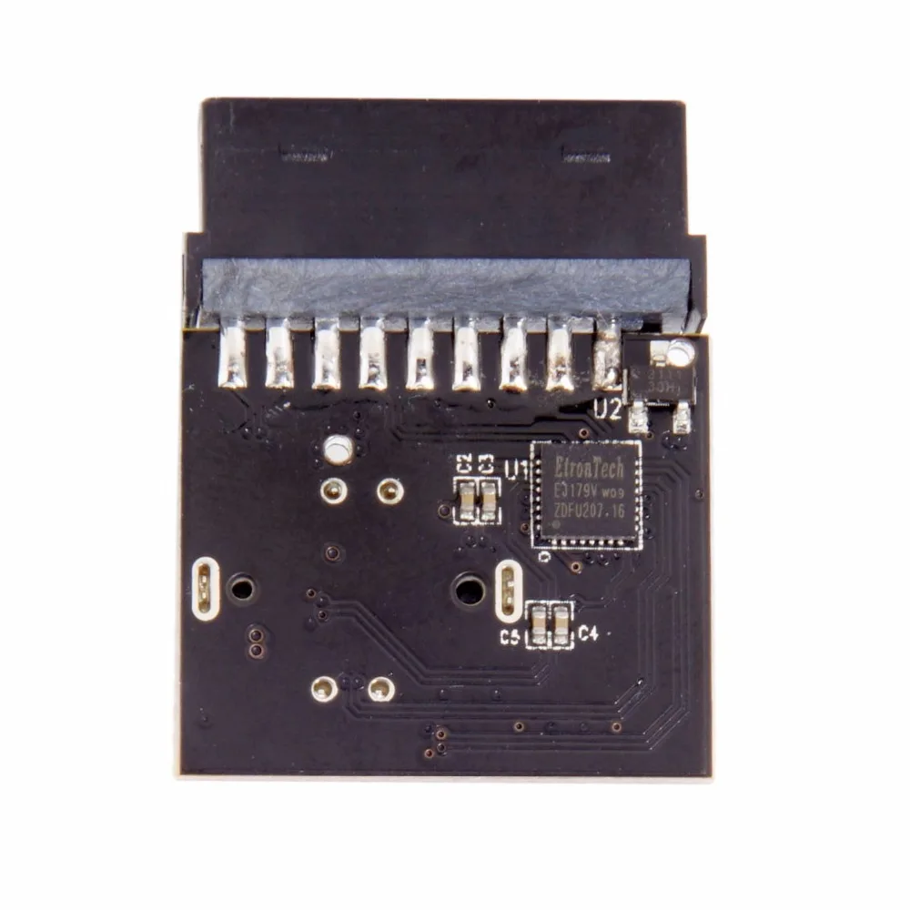 USB 3 1 Разъем передней панели к 0 20 контактный разъем Штекерный удлинитель адаптер