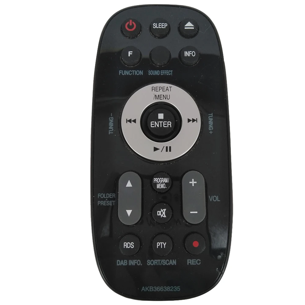 Используется пульт дистанционного управления AKB36638235 для LG Mini Hi-Fi AudioSystem AKB36638216