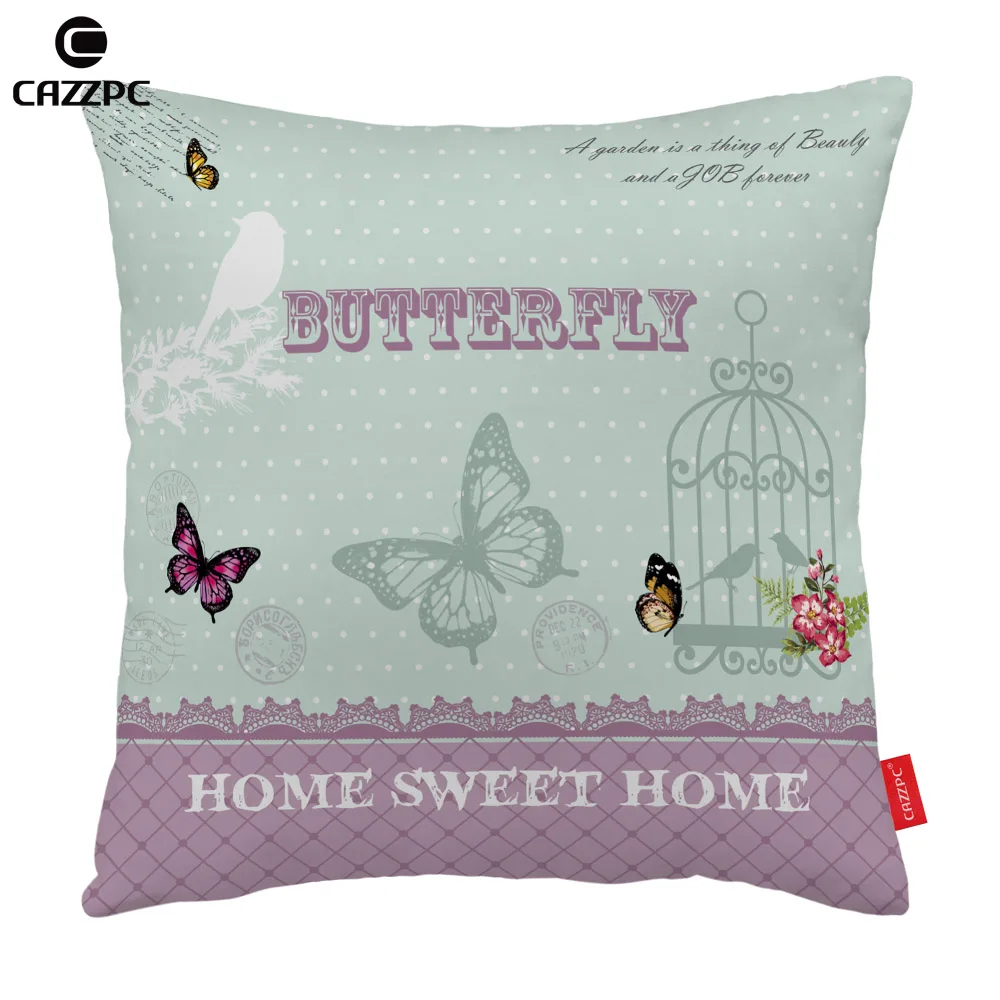 Винтажный точечный сетчатый розовый бирюзовый чехол для декоративной подушки с