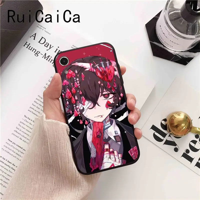 Чехол Ruicaica Japan anime bungou stray dogs дазай Осаму для iPhone 8 7 6 6S 6Plus X XS MAX 5 5S SE XR