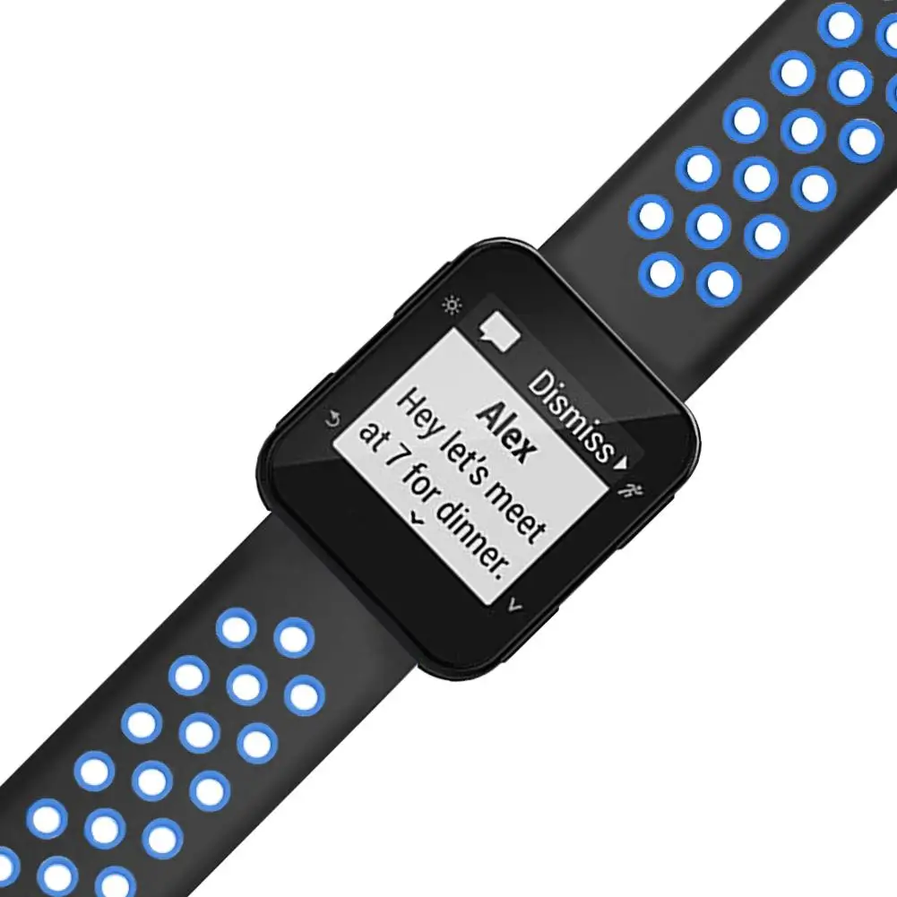 Быстросъемный силиконовый спортивный ремешок на запястье Quickfit для часов Garmin