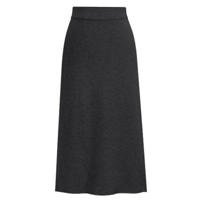 dark grey Зимняя трикотажная облегающая юбка-карандаш размера плюс M-6XL, юбки с высокой талией, женская уличная длинная юбка с разрезом, Женская юбка Faldas Mujer - Цвет: dark grey