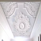 Пользовательские фото обои 3D Европейский стиль белый цветочный узор гостиная потолочные фрески обои спальня роспись Papel De Parede