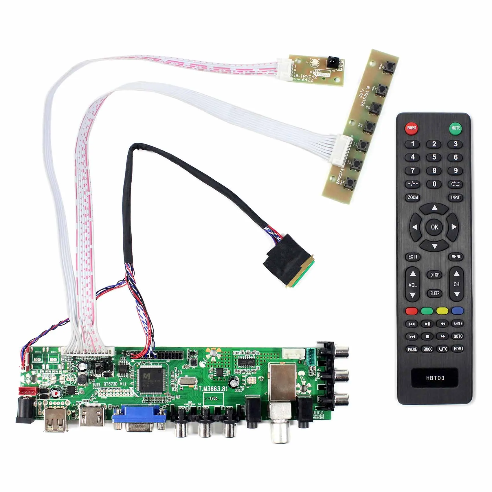 LTN140AT02 LTN140AT07 N140B6 B140XW02 B140XW03 LP140WH1 LP140WH4 N156B6 B156XTN03 B156XW02 HDMI VGA AV USB ATV DTV LCD Board | Электроника