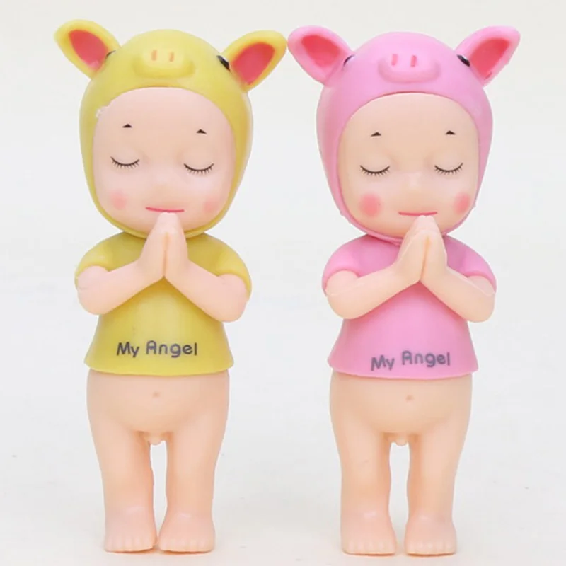 6 см Sonny Angel фигурка игрушки Косплей свинка животное Sonny Angel ребенок ПВХ фигурка Коллекция Модель игрушки куклы