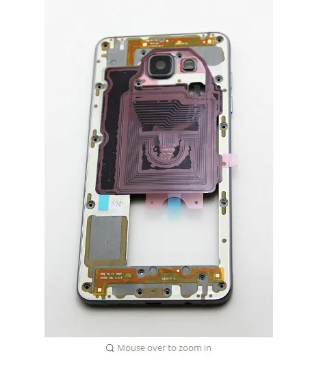 For Samsung Galaxy A5 2016 SM-A510F A510 A510F A510M Middle Plate Repair Parts +for (2016) / A5100 back cover |