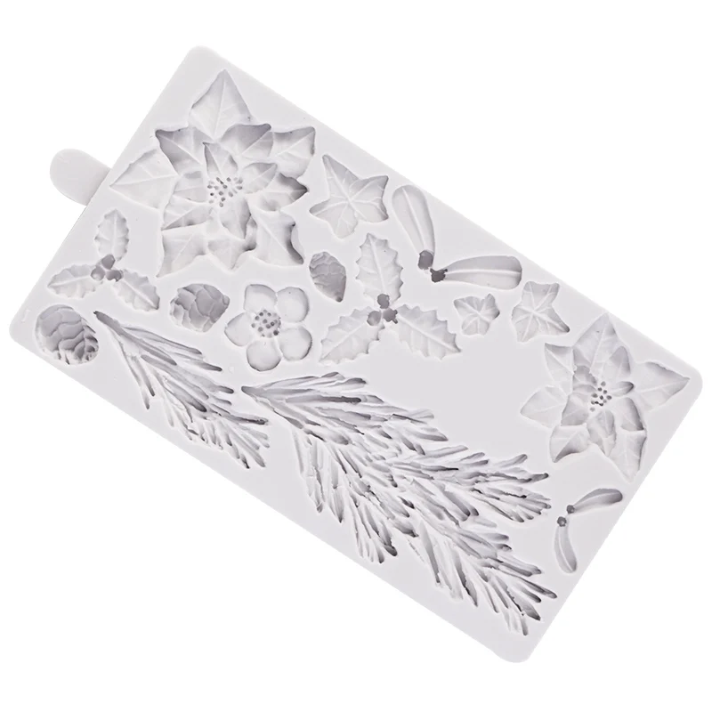 

3D Knitting Texture Silicone Mold Christmas Cake Border Fondant Molds Cake Decorating Tools Chocolate Gum Paste Moulds FM1433