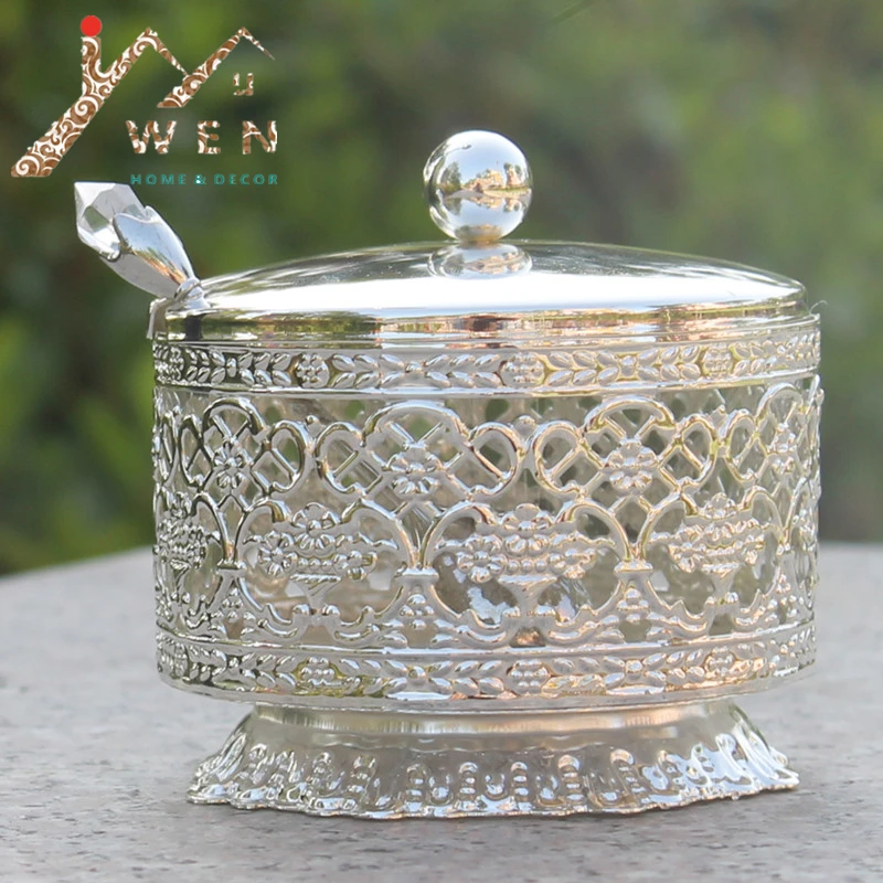 Бесплатная Доставка Новое поступление блестящие посеребренные кофе/СУАР/чай