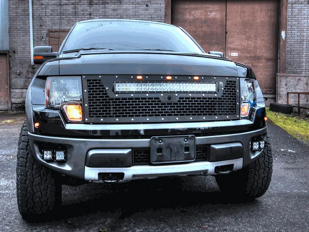 4X высокое Мощность светодиодный туман светильник с держать Подставка Кронштейн