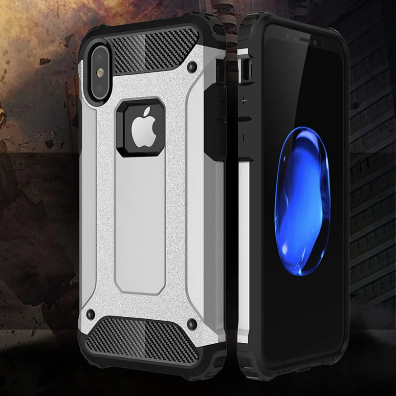Силиконовый чехол для Apple iPhone X 5 8 дюйма противоударный жесткий прочный резиновый