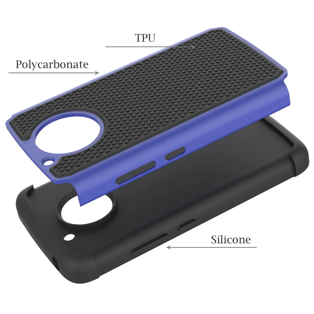 Сверхмощный гибридный жесткий чехол с рисунком мяча двухслойный резиновый