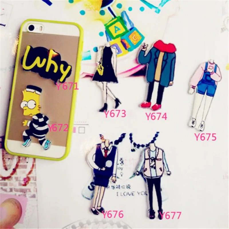 1 шт. значки аниме для одежды kawaii значок акриловые модная одежда знак рюкзак pin