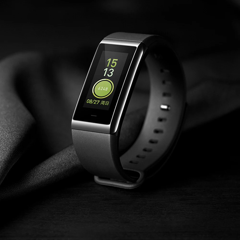 Фитнес-браслет Xiaomi Amazfit Cor английская версия Midong Smart Band 1,2" цветной экран 5 атм водонепроницаемый смарт-браслет