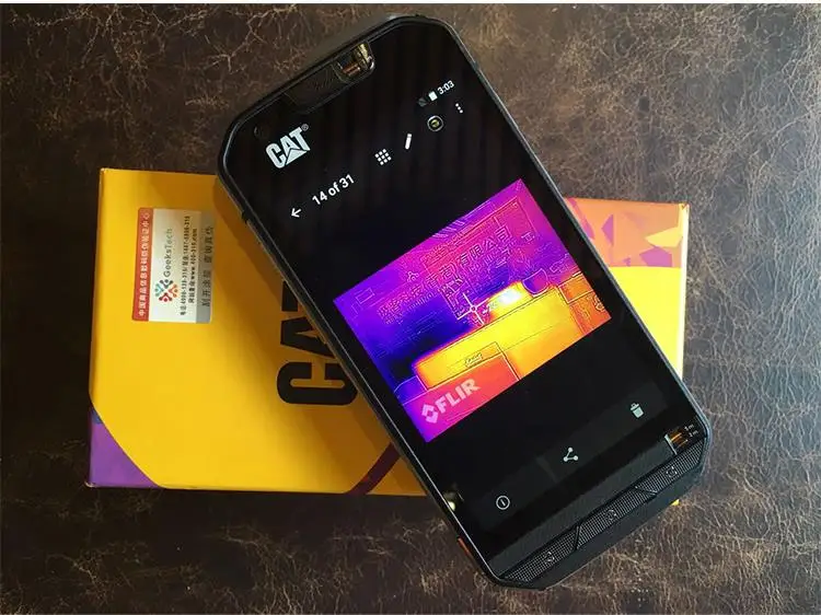 S60 FLIR инфракрасный термокамера 13,0 МП Восьмиядерный Android 6,0 ip68 прочный водонепроницаемый телефон 4G LTE gps 3 Гб ram CAT