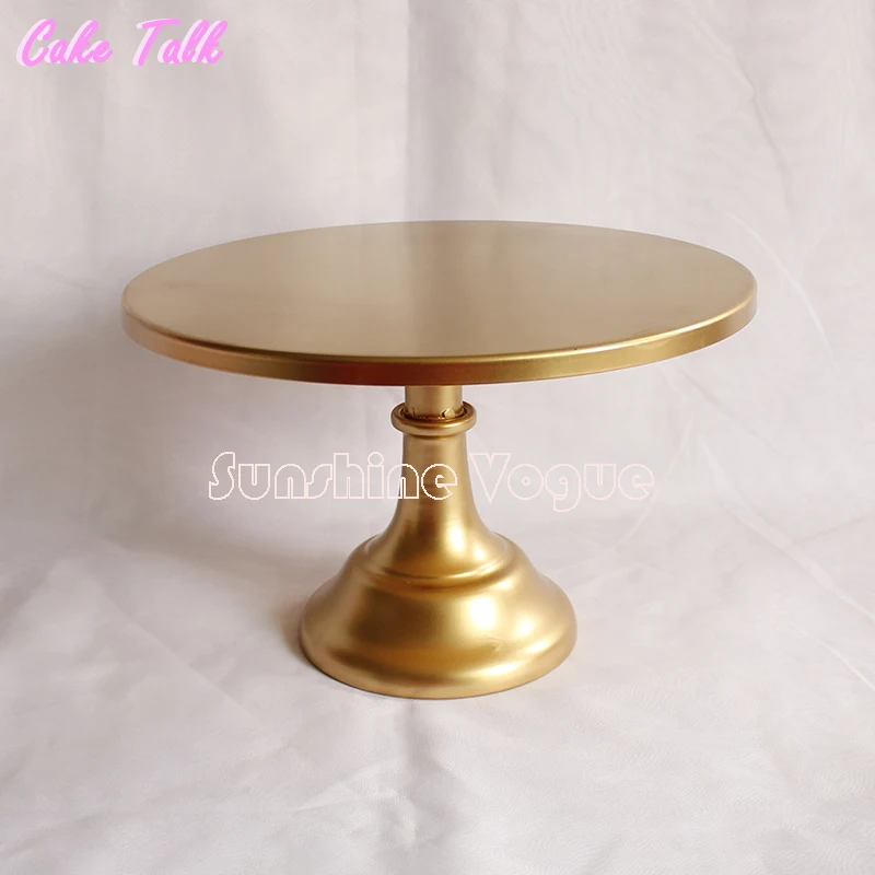 Металлическая для подставки пирожных 10/12 дюймов золотой цвет Grand design вечерние