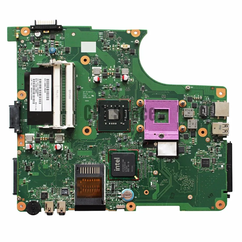 L300 материнская плата для ноутбука Toshiba L300 L305 L350 V000138620 GL40 Материнская плата ноутбука 6050A2264901-MB-A02 PGA478MA тестирование в целости