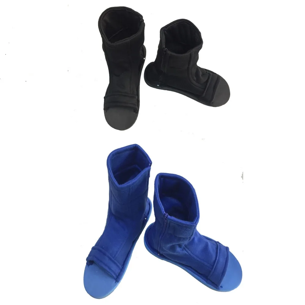 MMGG Anime Ninja Cosplay Shoes Comfortable Cosplay Boots Unisex Black Blue White Color images - 6