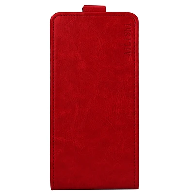 Red AiLiShi чехол для BQ BQ-5521L Рич Макс флип высококачественная искусственная кожа Чехол BQ 5521L эксклюзивный защитный чехол на телефон кожа+ отслеживание - Цвет: Red