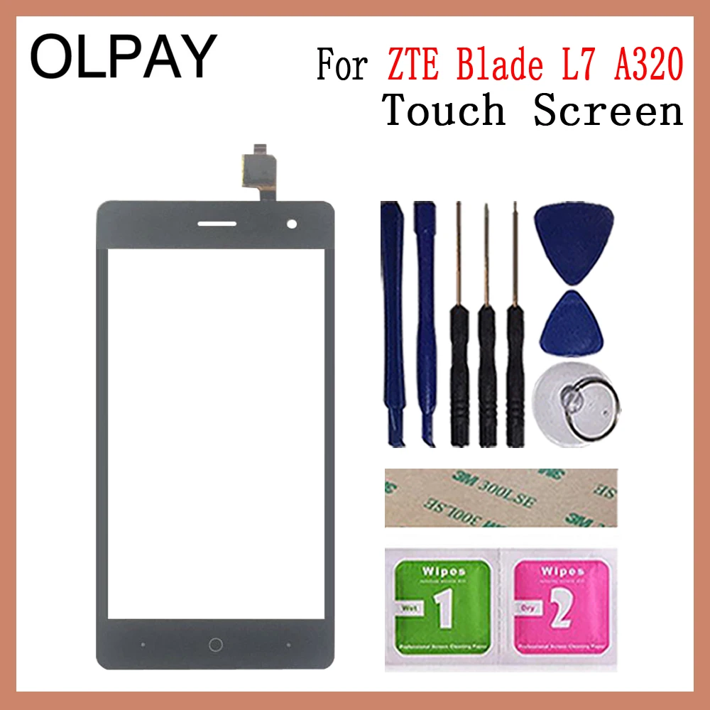 5 0 дюймов новый 100% оригинальный сенсорный экран дигитайзер для ZTE Blade L7 A320