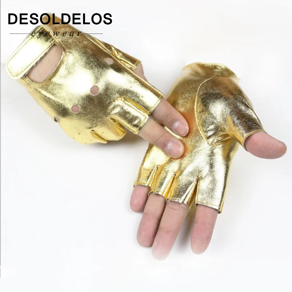 

DesolDelos Half Finger Gloves Men PU Leather for Motocycle Fingerless Luva Military Tactical Gloves Men Women Guantes