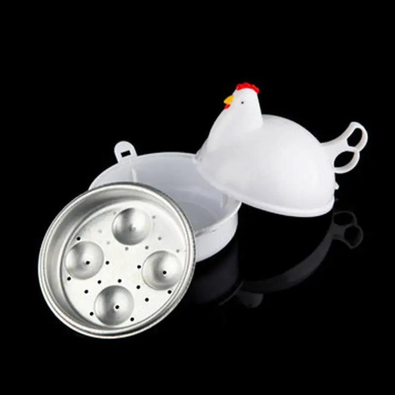 NEW Chicken Shaped Microwave Eggs Boiler Cooker Kitchen Cooking Appliances Steamer Home Tool | Дом и сад