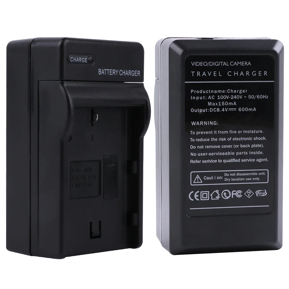 RuigPro 2400 мА/ч, EN-EL3e RU EL3e EL3a ENEL3e цифровой Камера Батарея для Nikon D300S D300 D100 D200 D700 D70S D80 D90 D50 L15