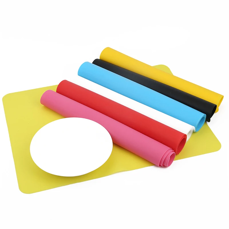 Силиконовый коврик для выпечки обеденного стола нескользящий термостойкий