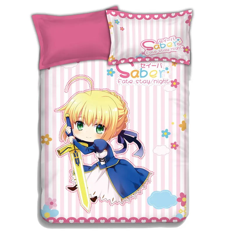 Японское аниме Fate Stay Night сексуальный комплект постельного белья Полный размер