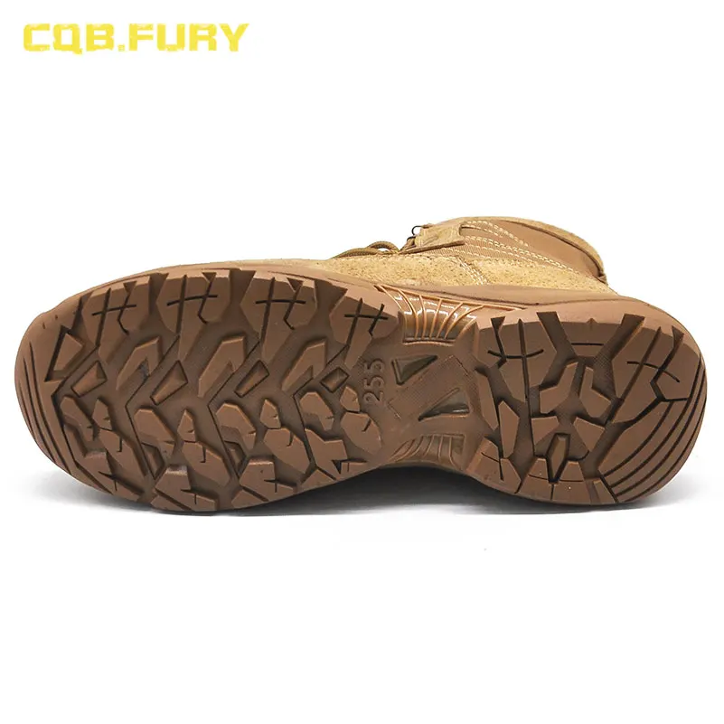 CQB.FURY 8 дюймов зимние коричневые мужские армейские ботинки тактические из