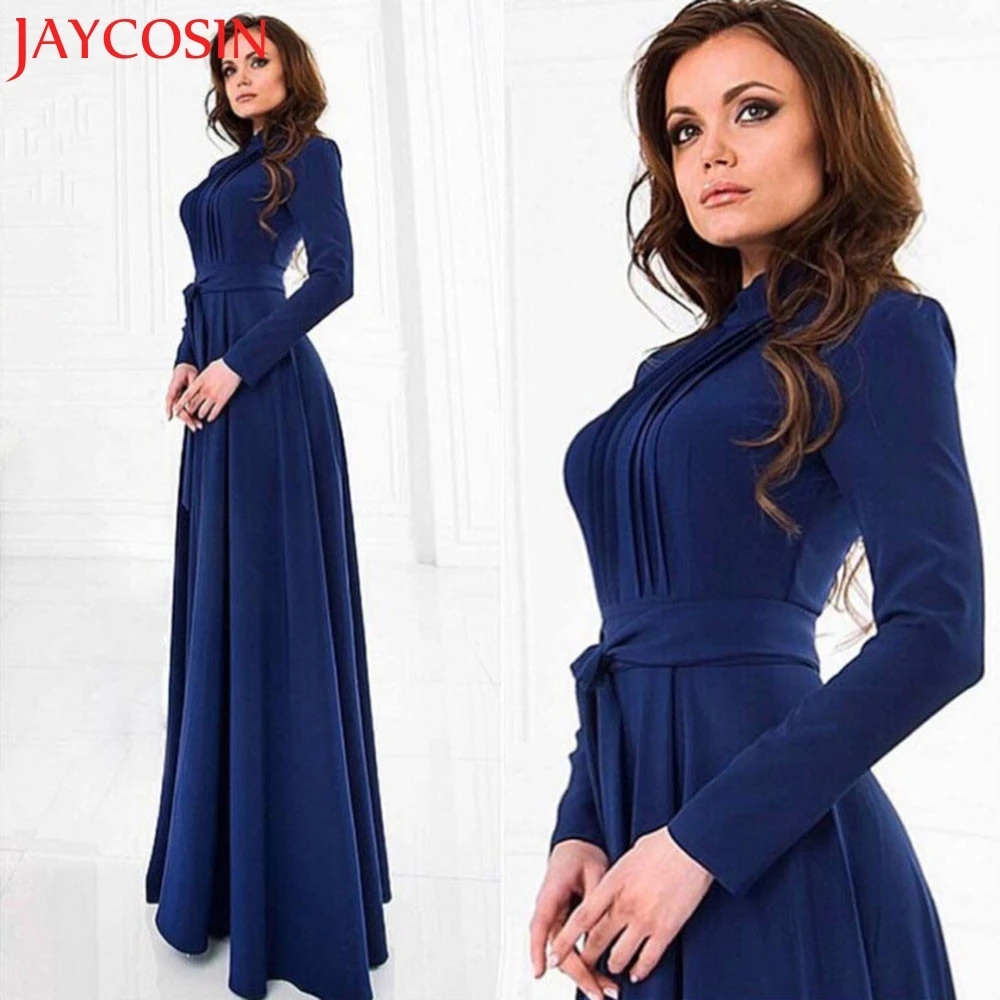 Платье женское с длинным рукавом облегающее вечернее Y906 0711|Женские платья| |