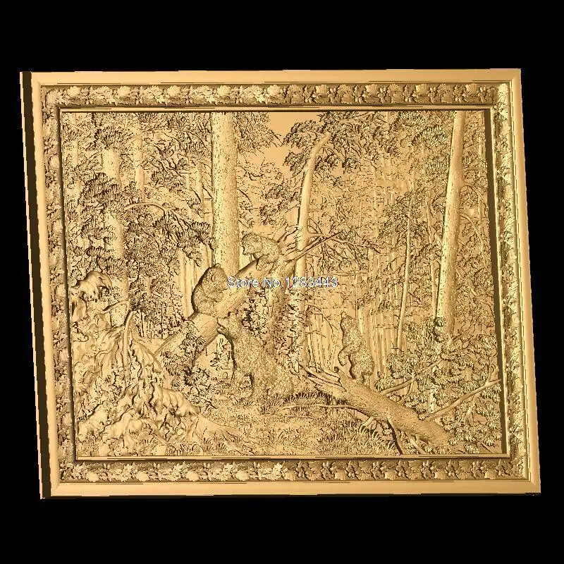 

Medvedi 3D, модель STL, формат 3d, для ЧПУ в формате STL