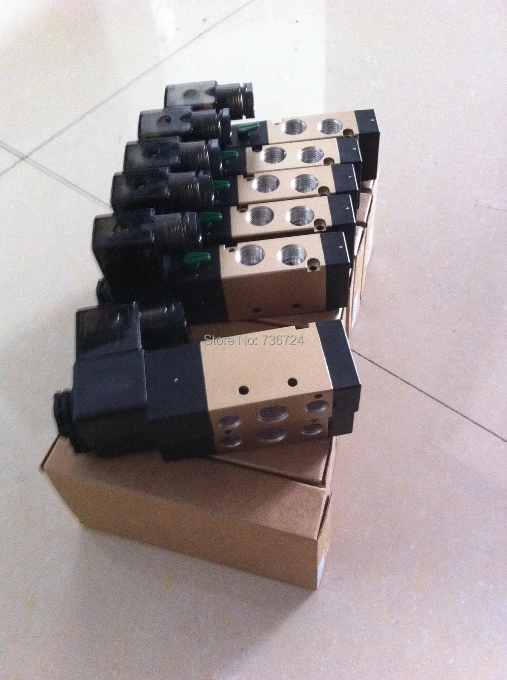

12v dc solenoid valve 4v210-06 1/8"
