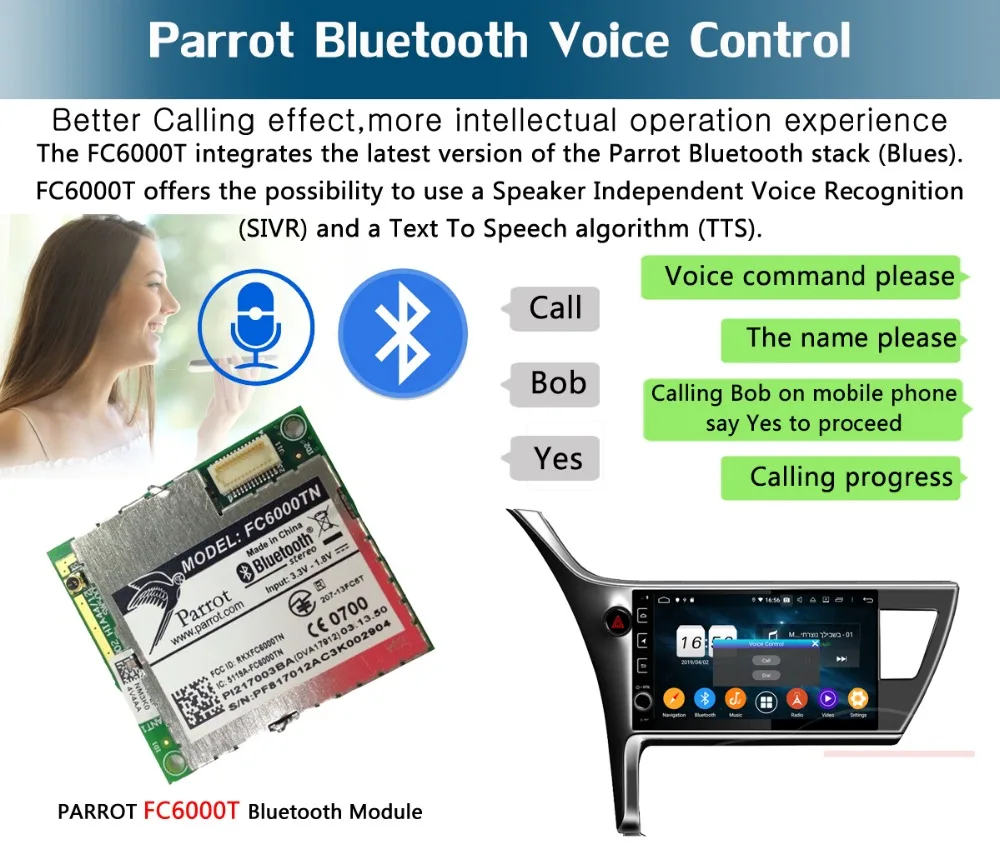 10," ips 8 Core 4G+ 64G Android 9,0 автомобильный DVD плеер gps мультимедийное радио для Защитные чехлы для сидений, сшитые специально для Toyota Corolla LHD CarPlay попугай
