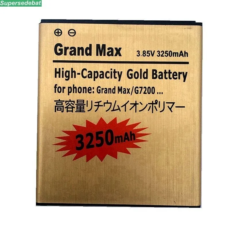 Фотоаккумулятор для Samsung Galaxy Grand Max EB BG720CBC G7208V G7202 G7209 Grand3 G7202D G720AX G720N0|Аккумуляторы