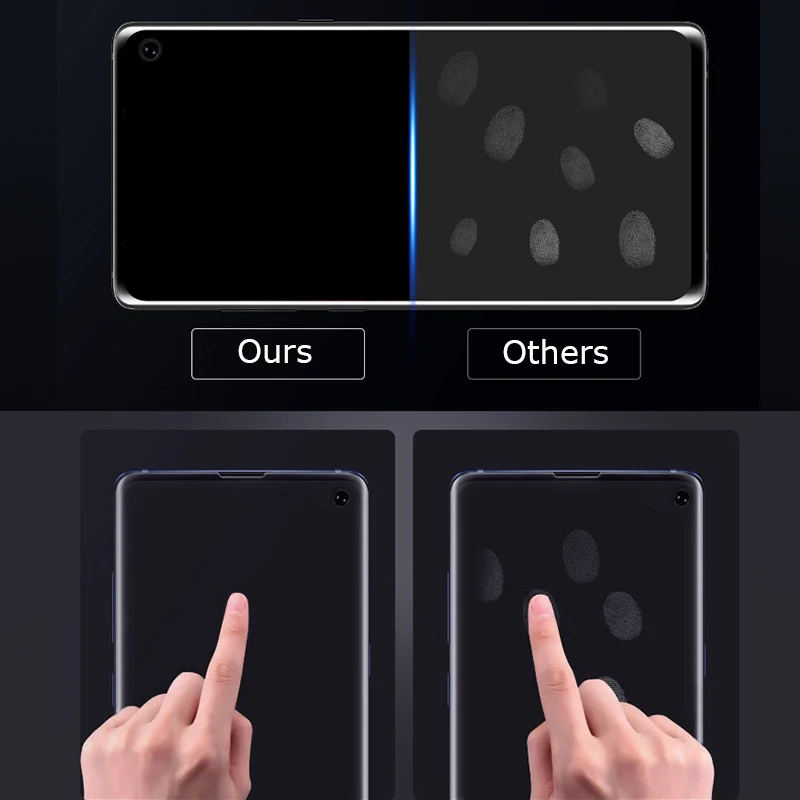 Мягкая защита экрана для Samsung Galaxy S10 plus защитная пленка на sumsung s10e lite Гидрогелевая