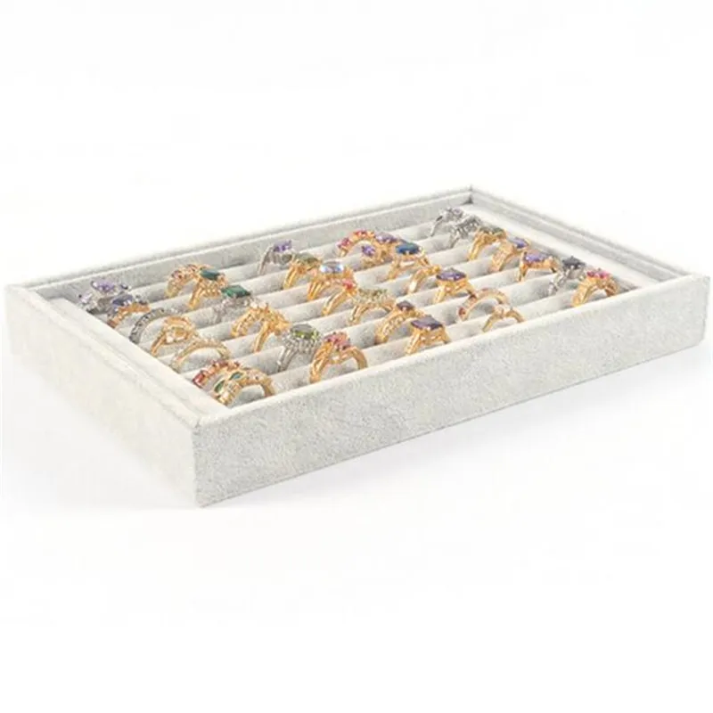 

Jewelry Rings Display Tray Velvet About 50 Slot Case Box Jewelry Storage Box 50 Slot Case Box Jewelry Storage Box F.7
