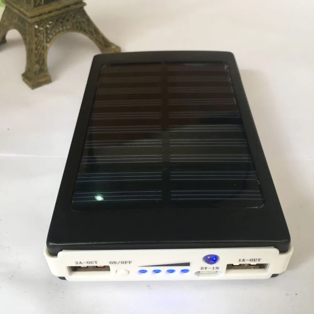 10000mAh Solar Power Panel 10000mal Dual USB External Mobile Battery Bank WITH all Charger fit FOR Samsung xiaomi iPhone | Электроника