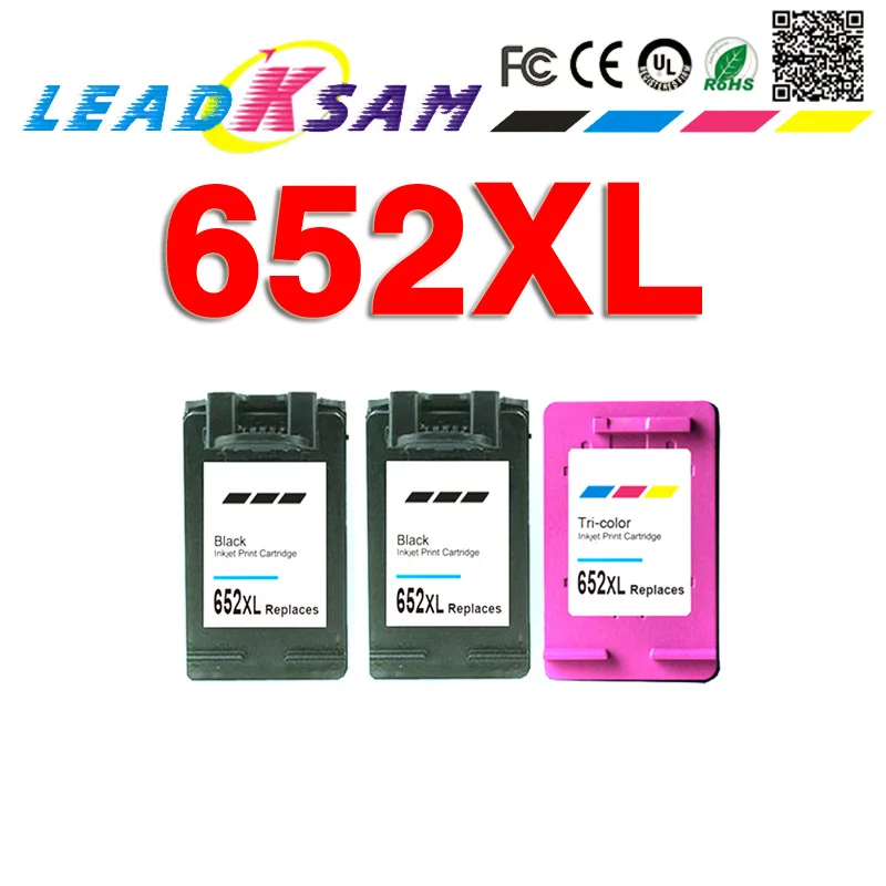 Чернильные картриджи совместимы с hp652 652XL 652 Deskjet 1115 1118 2135 2136 2138 3635 3636 3835 4535 4536 4538 4675 |