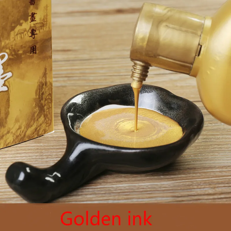 Золотая чернильная пудра ink120g/250g с золотыми чернилами книга Sutra авторская