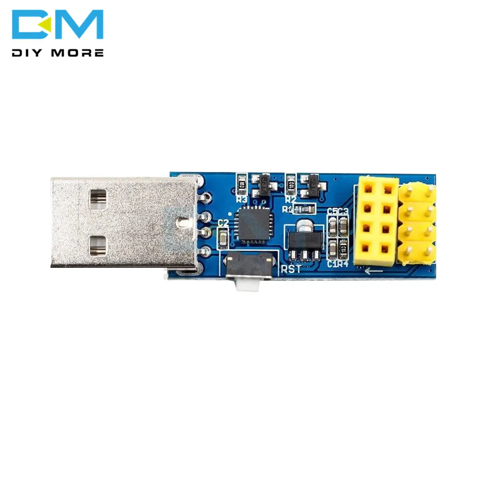 ESP8266 ESP-01 ESP-01S Wi-Fi модуль адаптер загрузки deдвух ссылка для Arduino IDE переключатель USB к ESP8266 ESP-01s DIY Kit