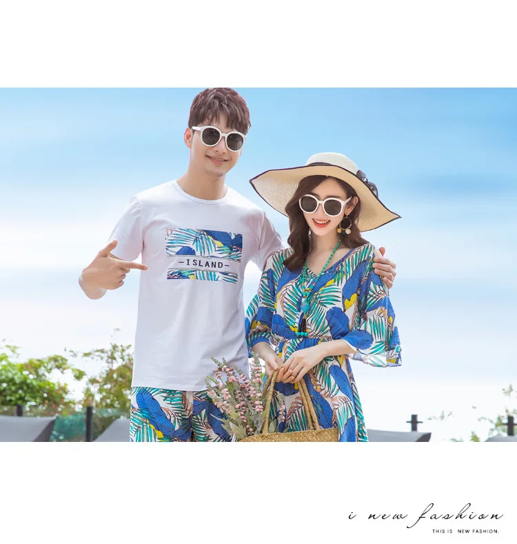 Одежда Мама и я для мамы ребенка Новинка лета 2019 платья дочки Пляжное праздничное