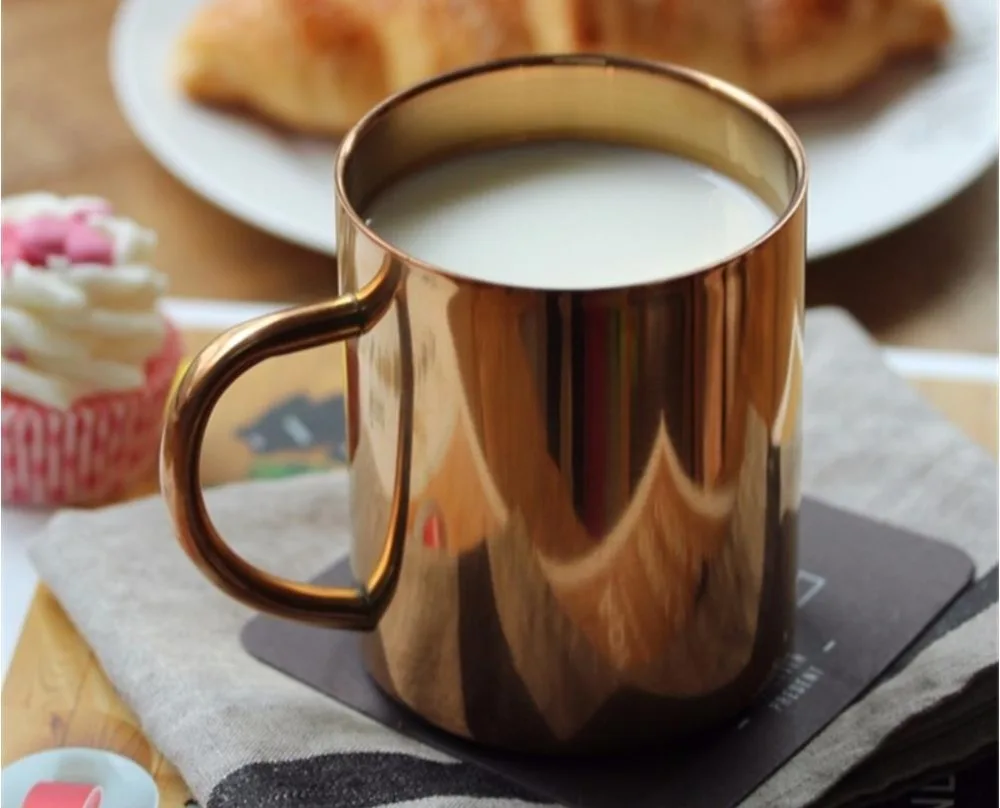 2 шт./компл. медные кружки из нержавеющей стали Московский мул кружка для пива