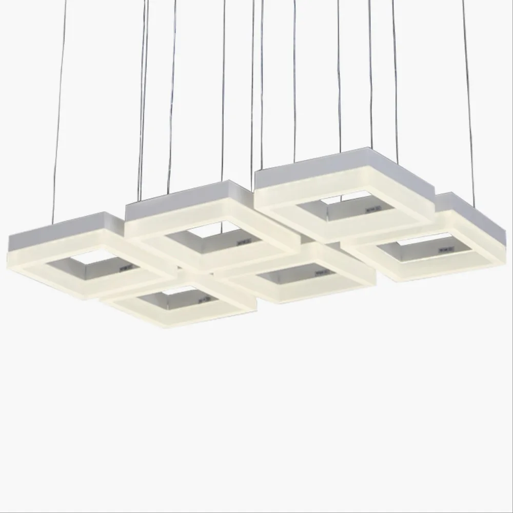 Светодиодная Современная ресторанная люстра три Модные Простые барные стойки