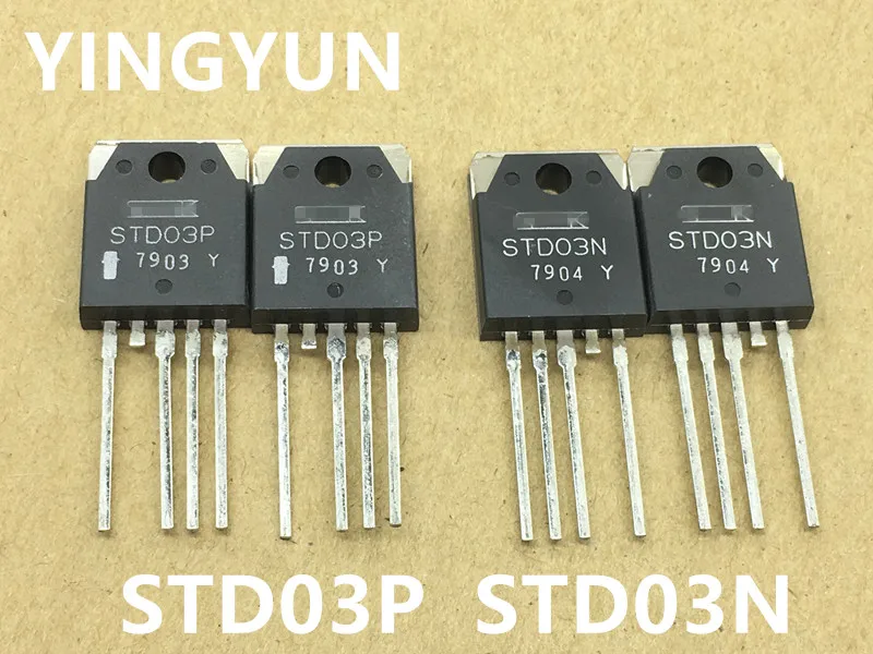 2 шт./лот по 1 паре STD03N STD03P аудио трубки TO 3P новый оригинальный|Инструменты для