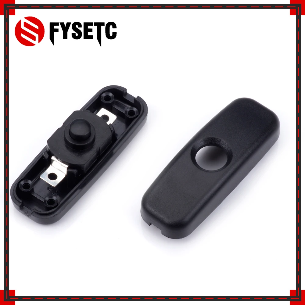 

Black Small Switch Round Button Switch Power Cord Plus Key Switch ON/OFF Button For Raspberry Pi DIY Power Cord
