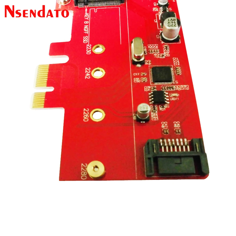 Переходник ASM1061 для SSD-карты PCI-E Express 2 0 в NGFF M.2 B Key SATA III 3 PCI Sata | Компьютеры и офис